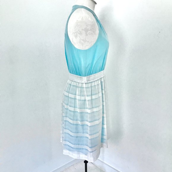 Anthropologie 8 Silk Alice in Wonderland Dress - Picture 4 of 11